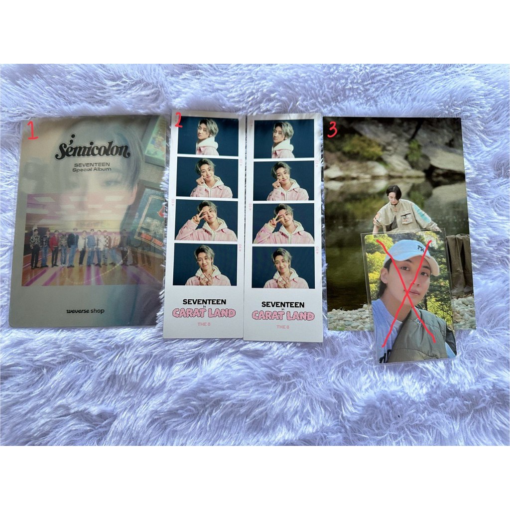 (Ready Stock) Preorder Benefit POB Semicolon Dino Seventeen