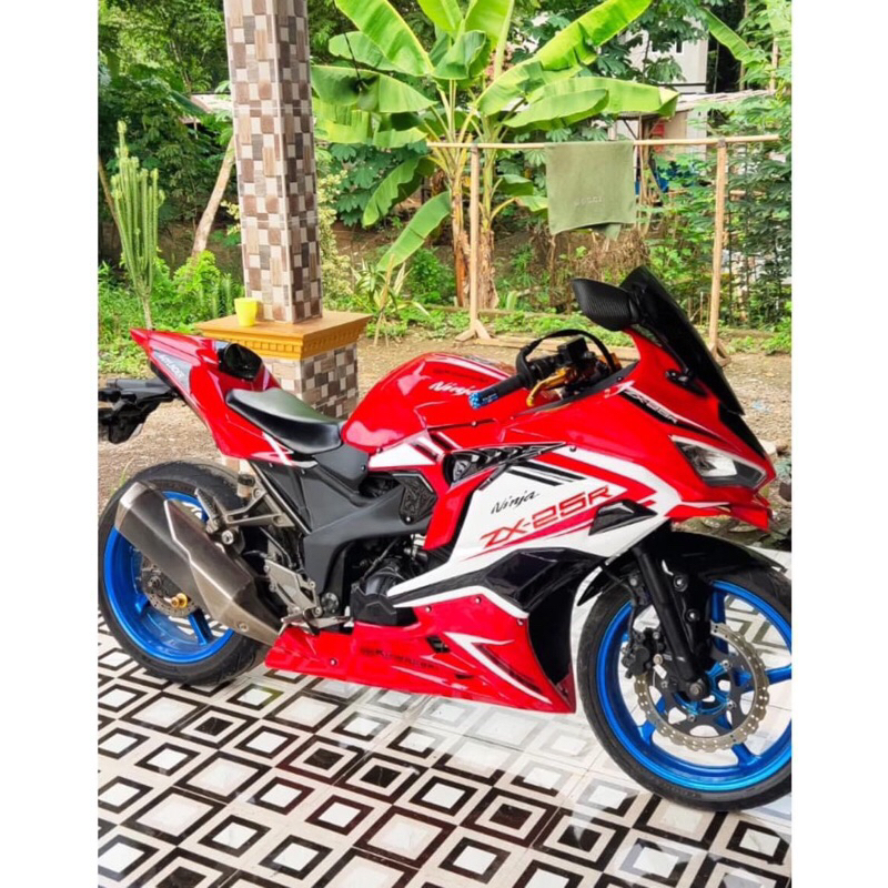 Fullset bodi custom model Ninja zx25r utk Ninja 250fi old