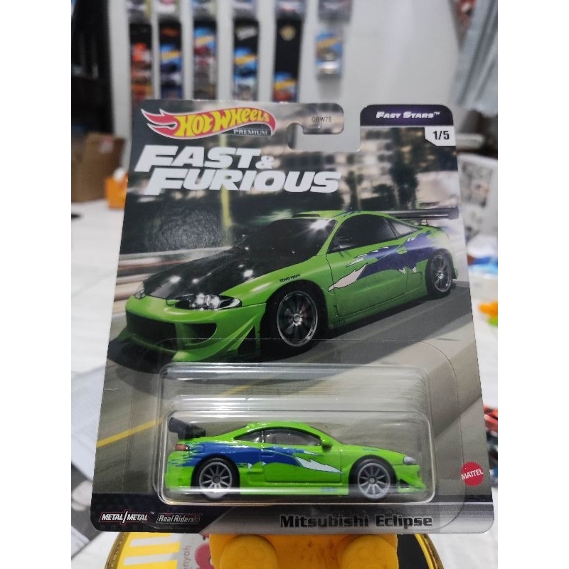 hot WHEELS Mitsubishi eclipse premium