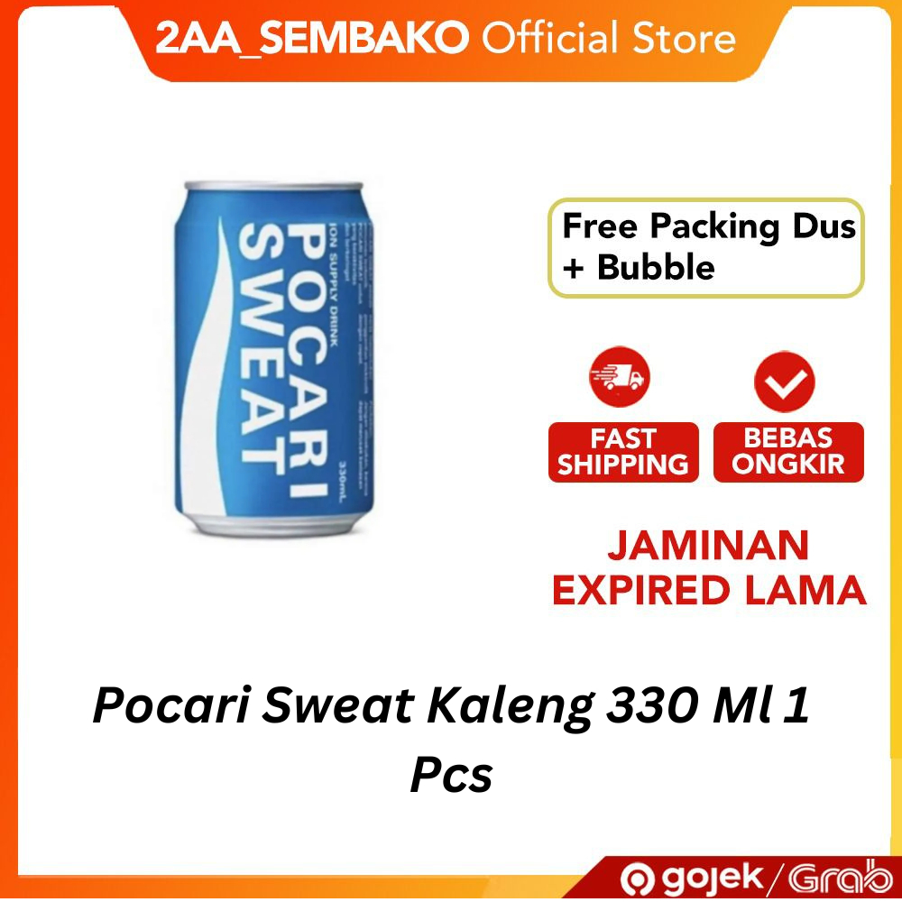 

Pocari Sweat Kaleng 330 ML 1 Pcs