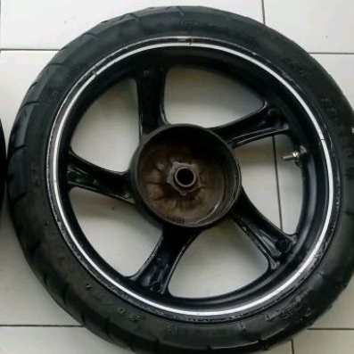velg velk roda belakang ori original yamaha xride x ride 125 fino 125 mio S mio Z m3 tapak lebar
