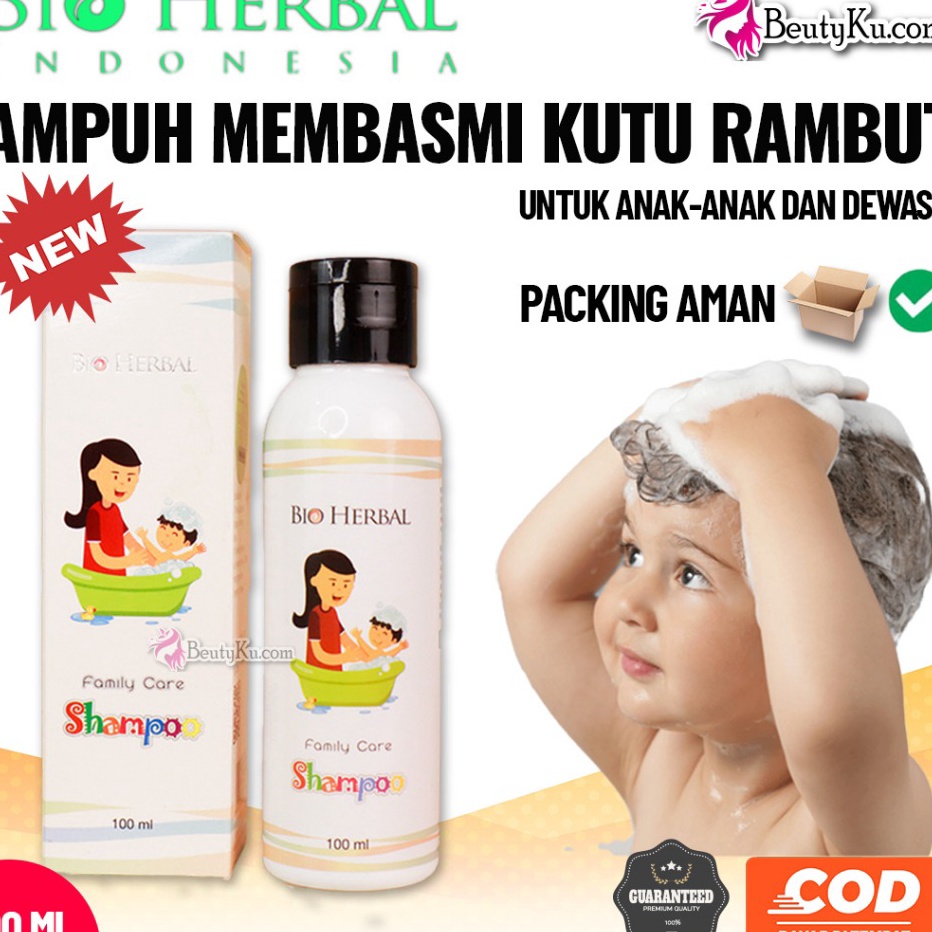 Bio Herbal Shampo Kutu BPOM  Shampo Kutu Rambut pada Anak  Dewasa