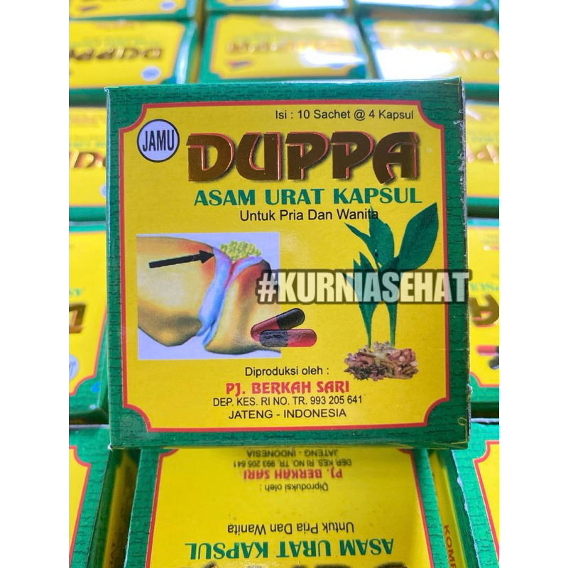 DUPPA KAPSUL ASAM URAT ORIGINAL