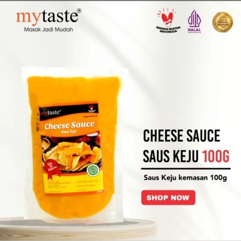 

MY TASTE CHEESE SAUCE 100GR ORIGINAL