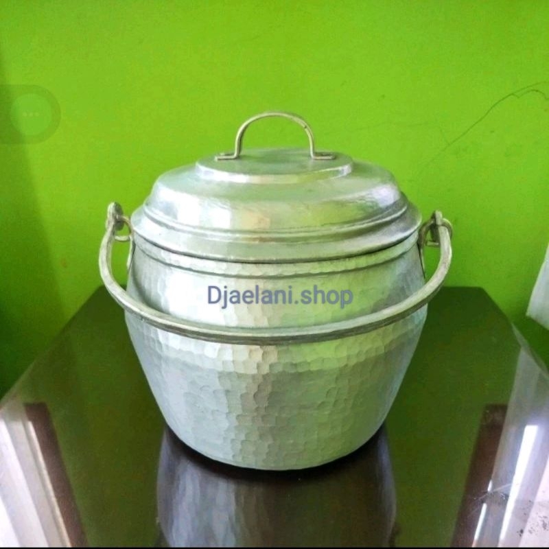 panci kastrol jumbo ukuran 3kg beras alumunium anti karat