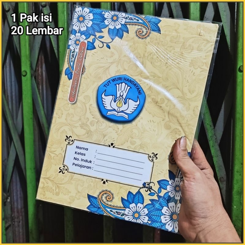 

1 Pak Sampul Buku Campus Besar BATIK Isi 20 Lembar KUNING ( TUT WURI HANDAYANI )