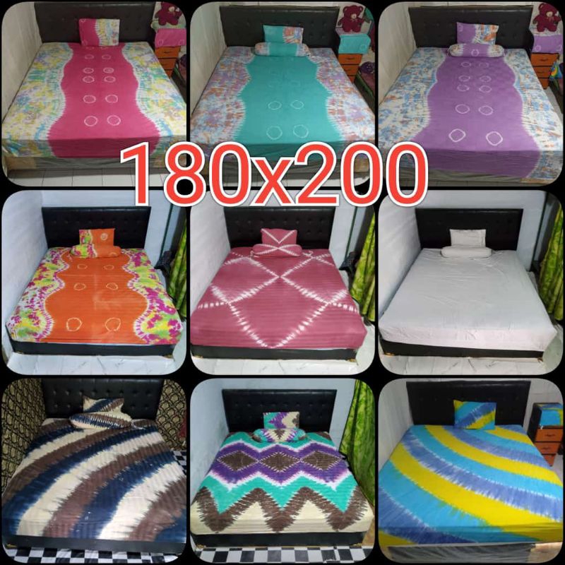 SPREI BALI TIEDIE/LUKIS 180X200