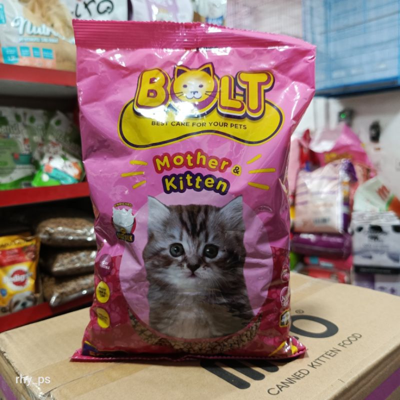 Bolt Kitten 500graam Makanan kucing bolt kitten