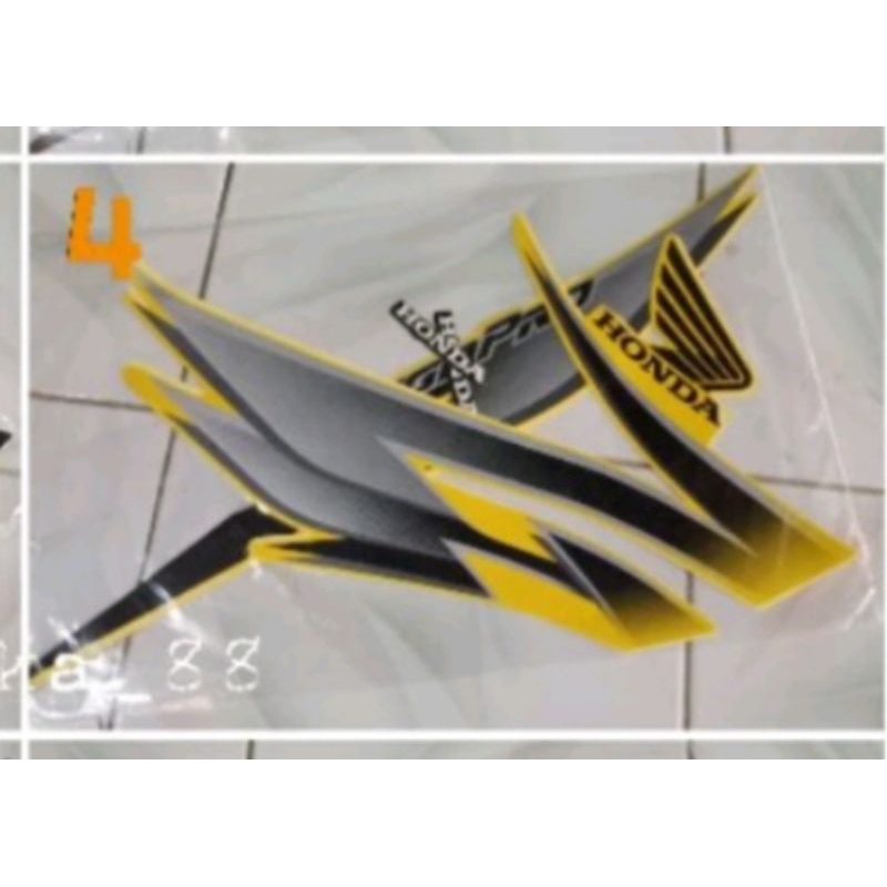 stiker striping Megapro Primus Megapro new 2008-2009