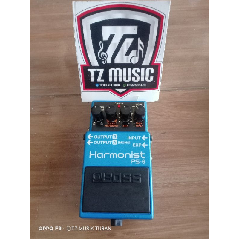 efek gitar harmonis boss ps6 / ps 6/ ps-6