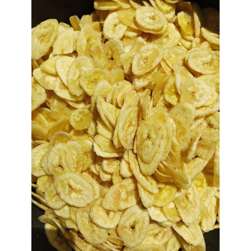 

KERIPIK PISANG KOIN ORIGINAL TANPA RASA 1KG GURIH RENYAH