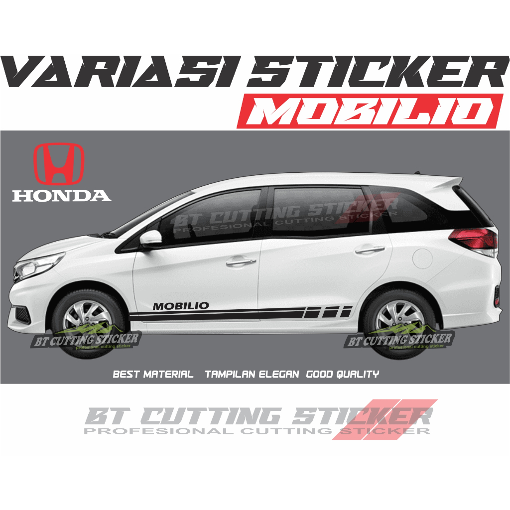 MB34 stiker mobil honda mobilio stiker honda variasi honda mobilio sticker mobilio stiker mobilio