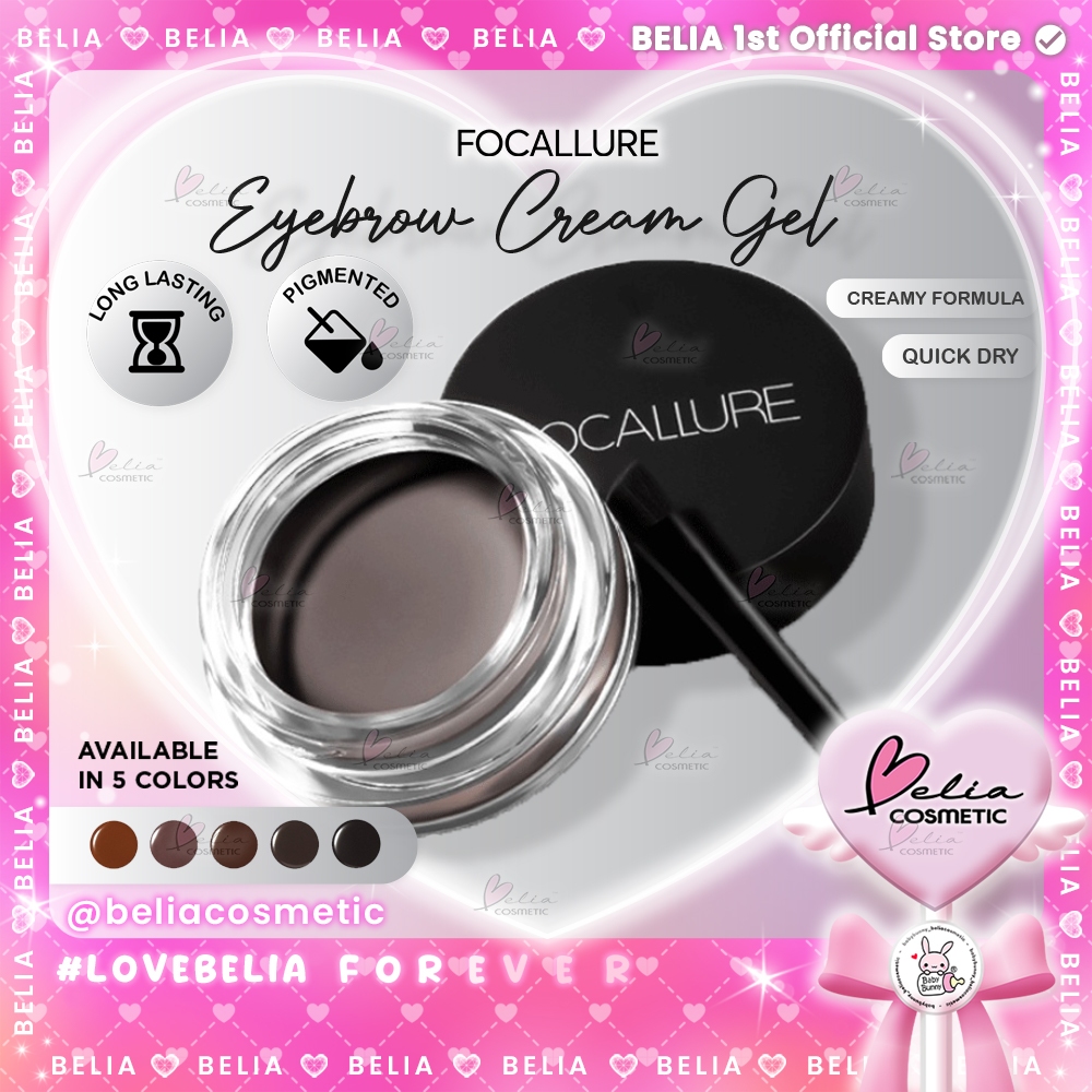 ❤ BELIA ❤ FOCALLURE Brows Gel Cream FA23 | Eyebrow Cream | Eyebrow Gel | Waterproof Long Lasting