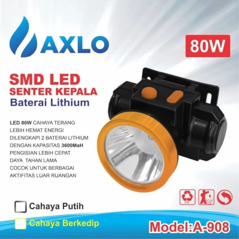 Senter Kepala 80W
