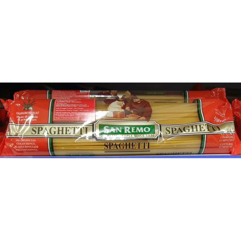 

Pasta SAN REMO Spagetti 500g - HM, HK