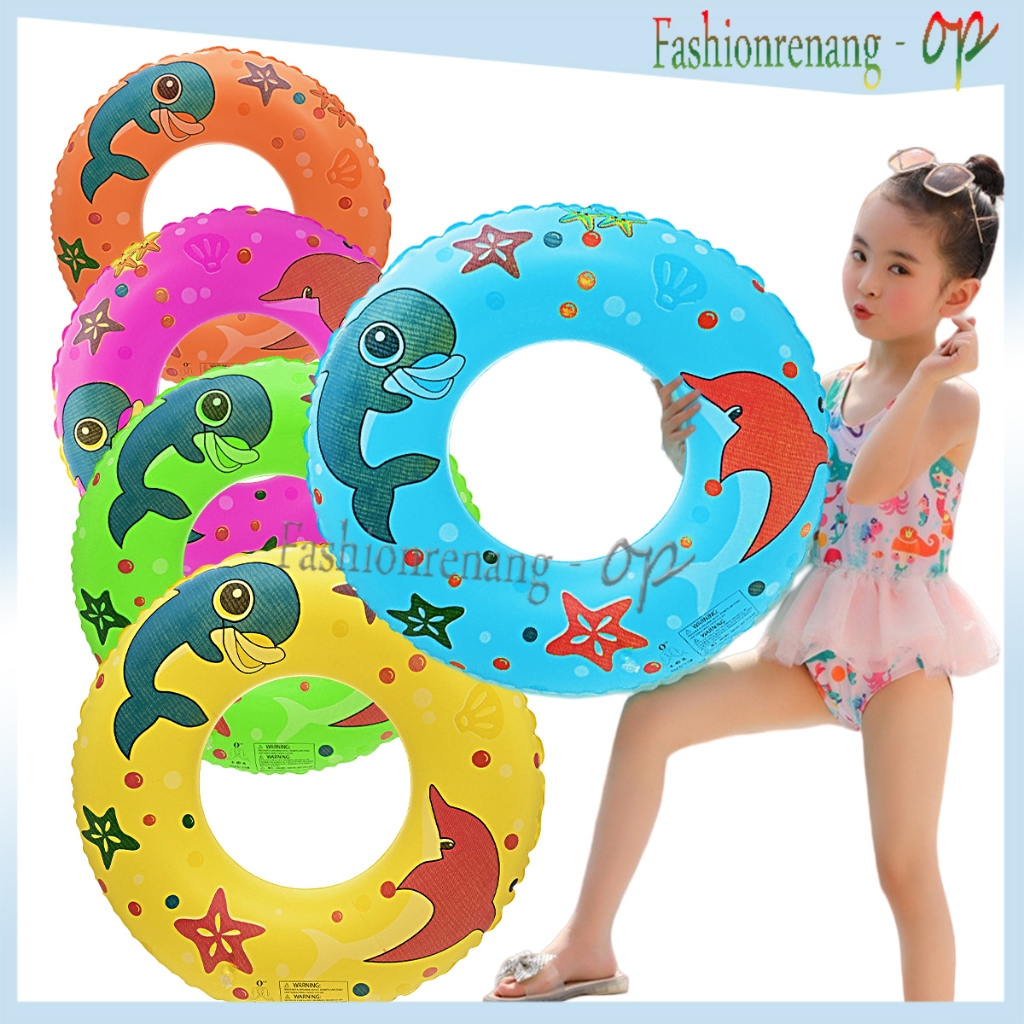 Fashionrenang_op- Pelampung ban renang anak dan dewasa motif kartun -559