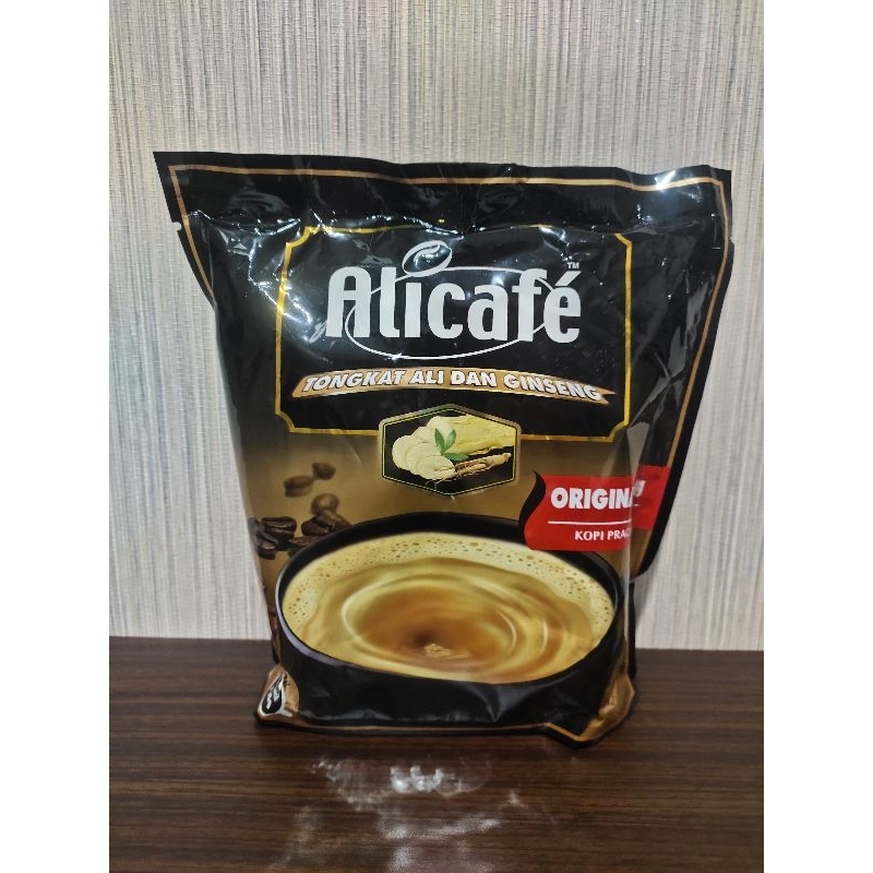 

Alicafe Tongkat Ali Dan Ginseng Kopi Malaysia instan