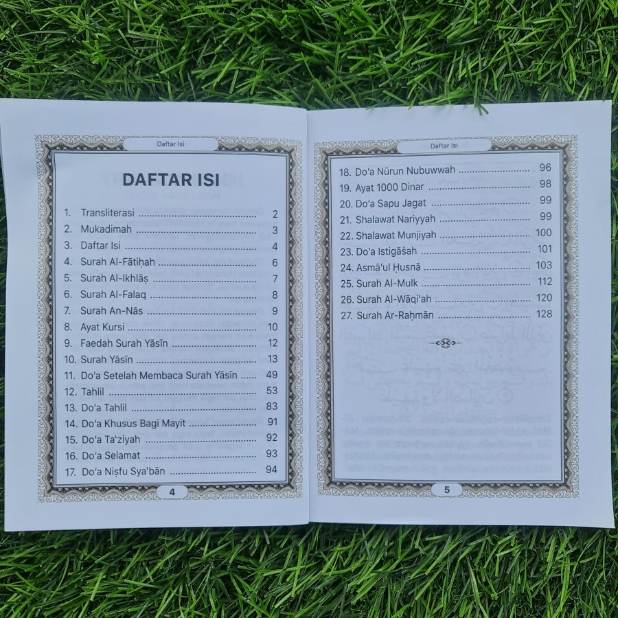 

Buku Yasin & Tahlil Halaman 128 HVS | Tanpa Cover