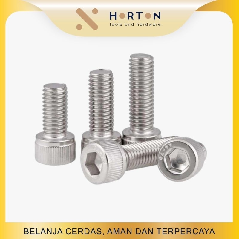 Baut L Stainless 6 MM / Baut L SS304 M6