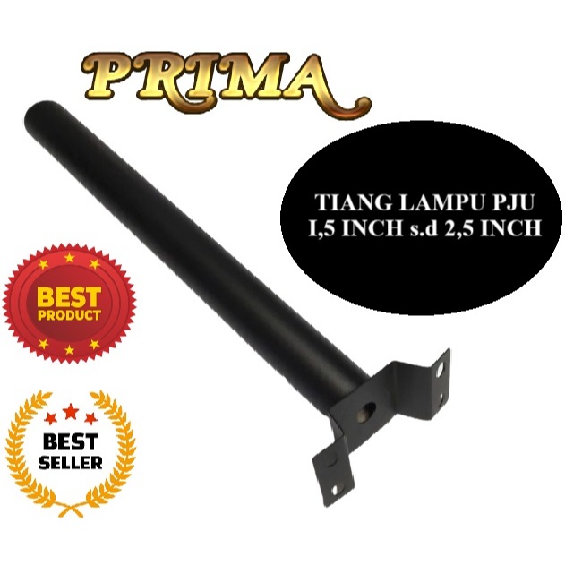 TIANG LAMPU JALAN/TIANG PJU SOLAR LED 50CM TEMPEL TEMBOK
