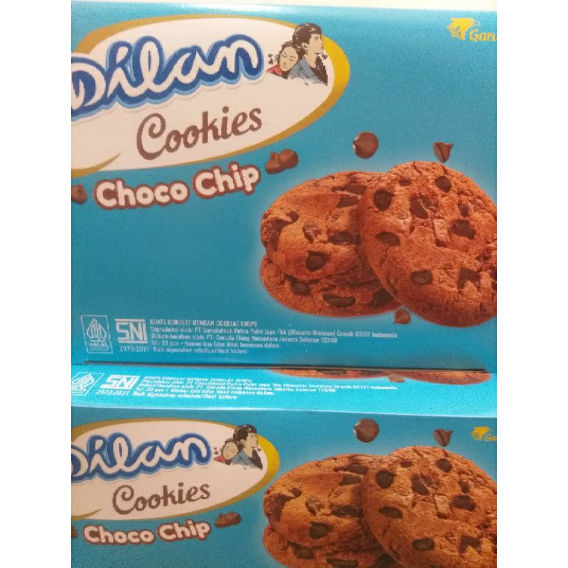 

Dilan cookies choco chips / dilan kuki box 23pcs