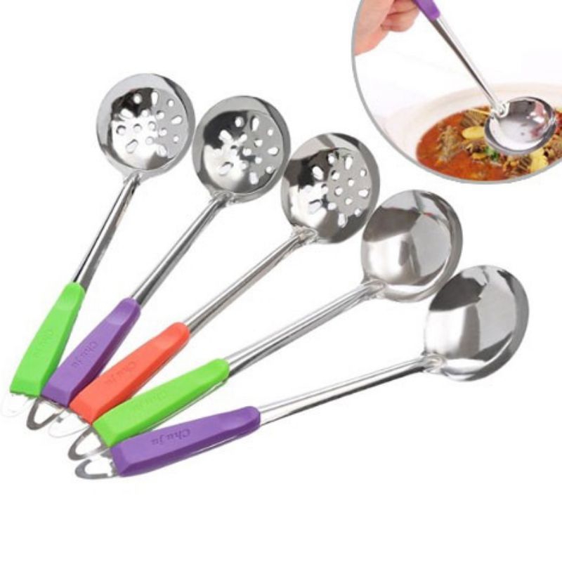 Centong Soup Sayur Stainless Steel Centong Sendok Sayur Stainless