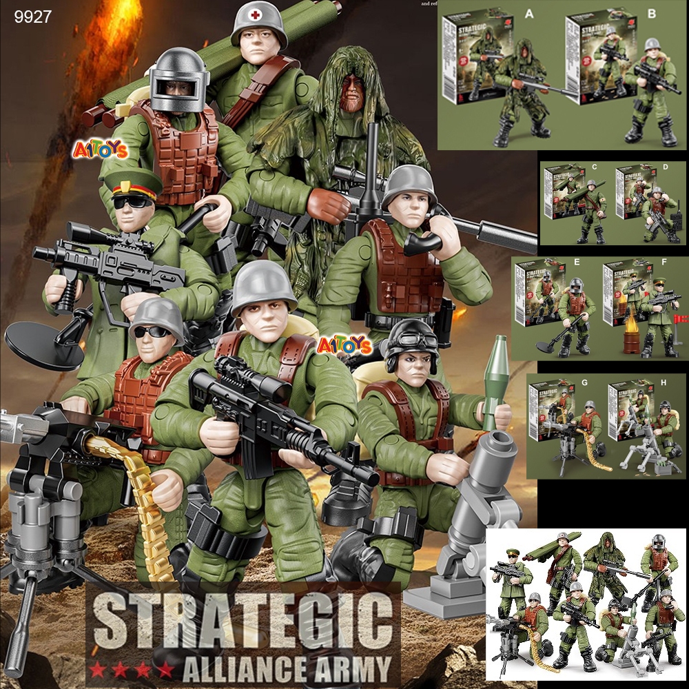 Mainan tentara tentaraan BBOX miniatur tentara BBOX mainan perang perangan mainan serdadu mainan pra