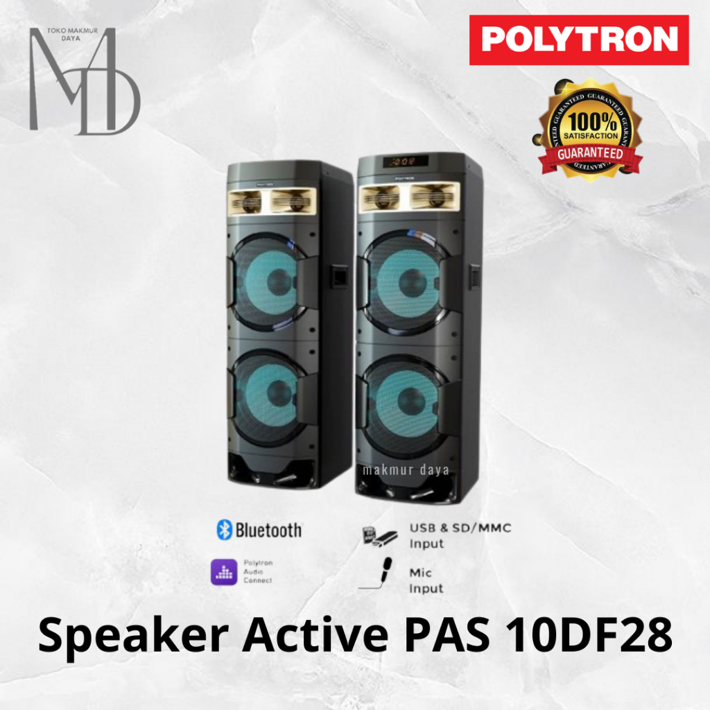 Polytron Speaker Active PAS 10DF28 / PAS10DF28 / PAS-10DF28 NEW ORIGINAL 10D28 / PAS10D28