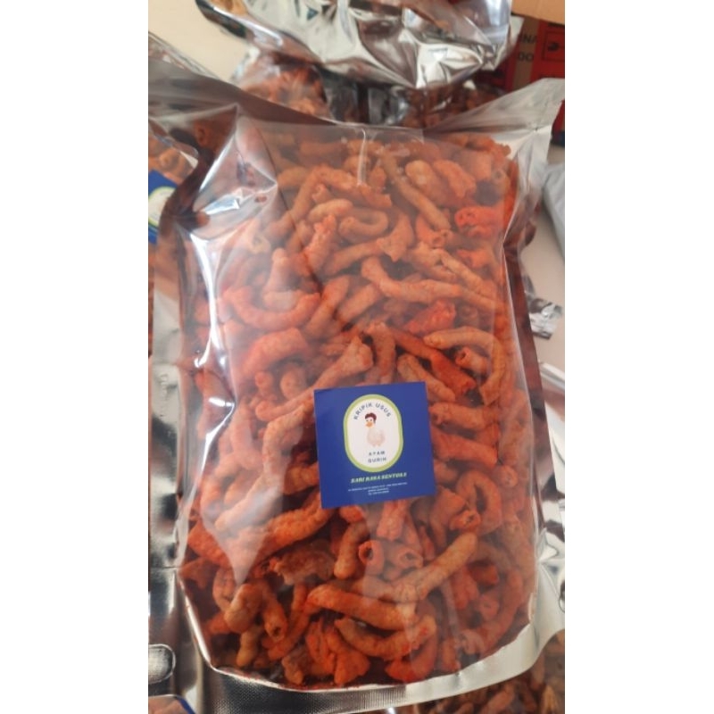 

Keripik usus Balado 1 Kg