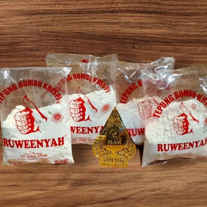 

Tepung Jempol Bumbu Krispi Ruweenyah 100g 130g 1 pak isi 10 pcs