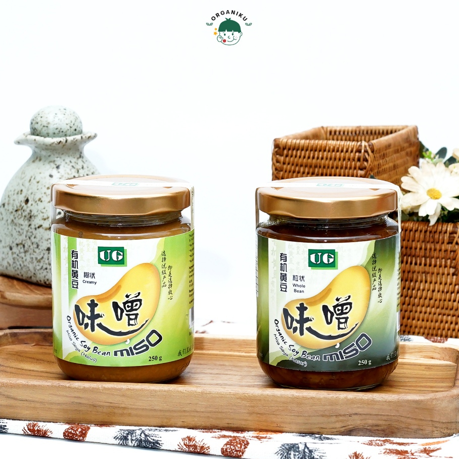 

UG Organic Soy Bean Miso 250gr / Taoco Organic Halus dan Kasar