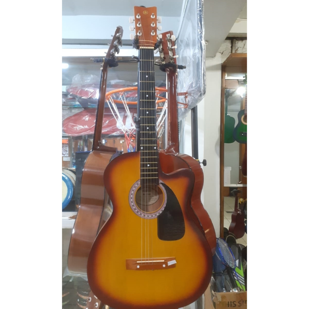 GITAR ACCOUSTIC STRING YAMAHA FG225 BUATAN LOKAL