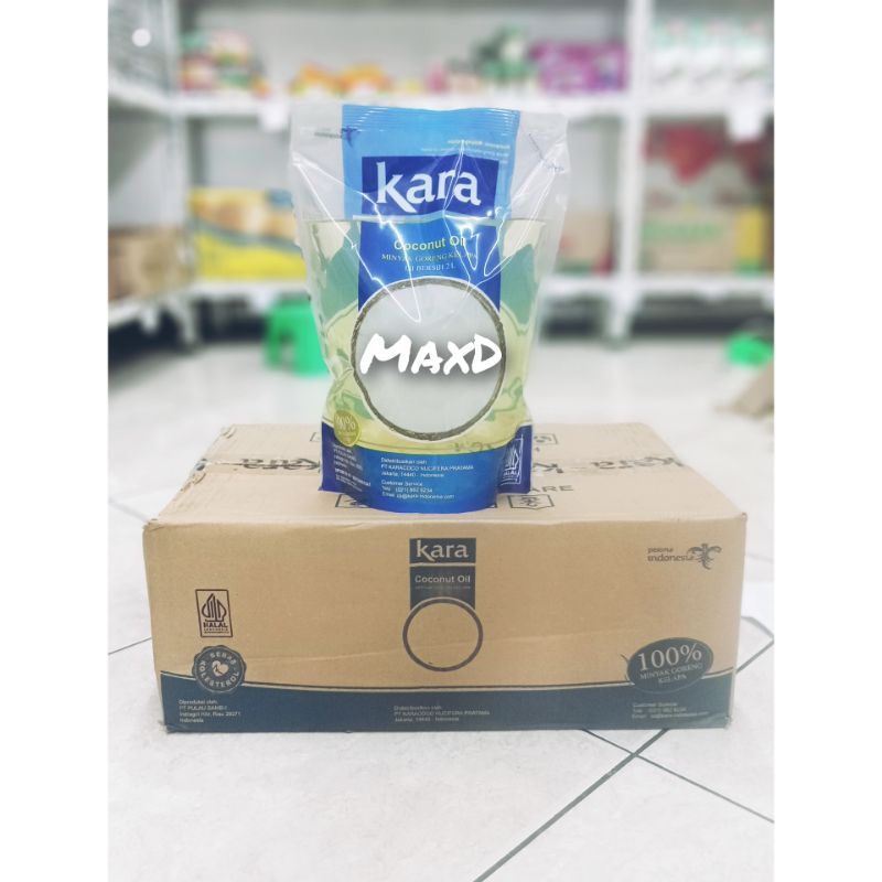 

Kara Coconut Oil Minyak Goreng Kelapa 2Liter ×6Pcs 1 Dus
