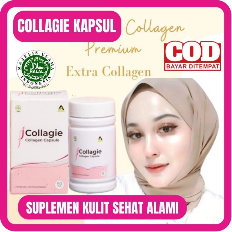 COLLAGIE COLLAGEN KAPSUL - COLLAGEN KAPSUL HERBAL 21 ISI 50 COLLAGEN PLUS COLLAGIE KAPSUL SUPLEMEN K