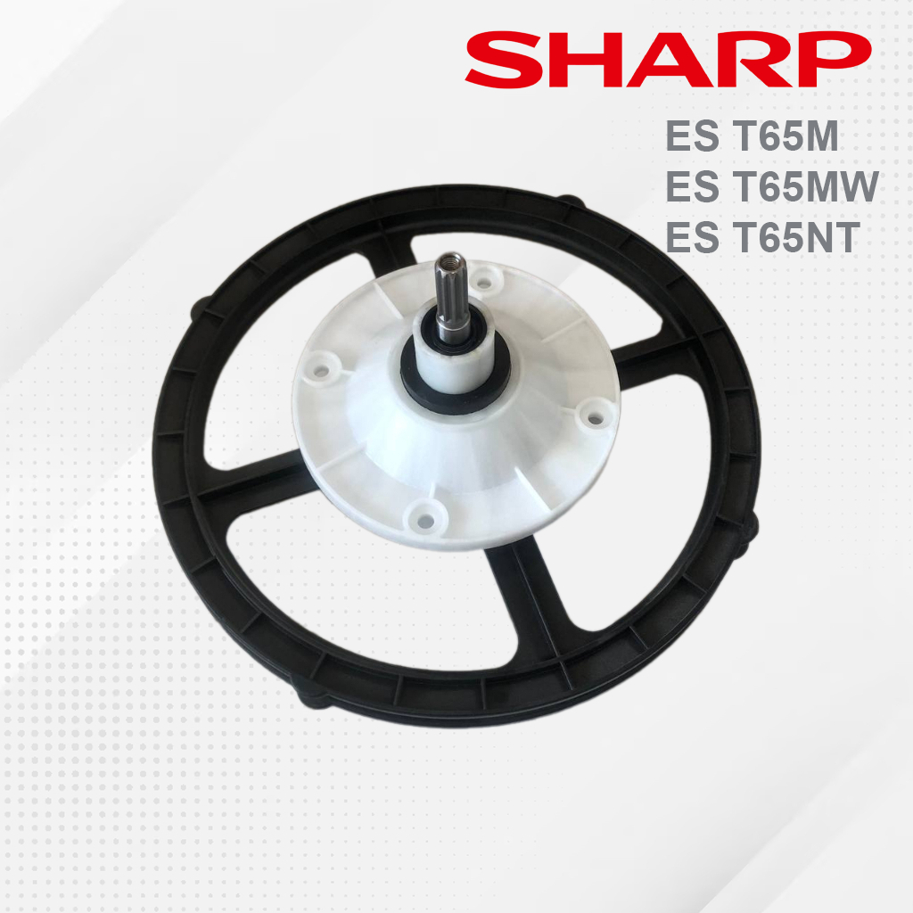 SHARP ES-T65 M MW NT 6 KG GEAR BOX Mesin Cuci 2 Dua Tabung T65M T65MW T65NT Girbok Gearbok GearBox