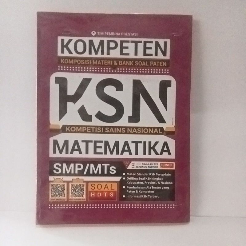 Kompeten KSN matematika untuk SMP