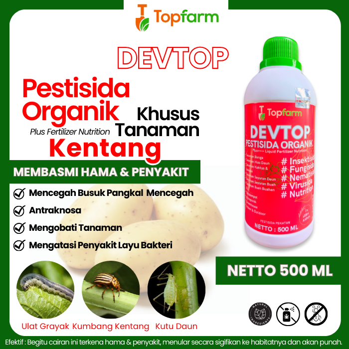 Obat Kentang Lengkap / Obat Kentang Fungisida / Obat Kentang Busuk Daun / Obat Semprot Daun Umbi Ken