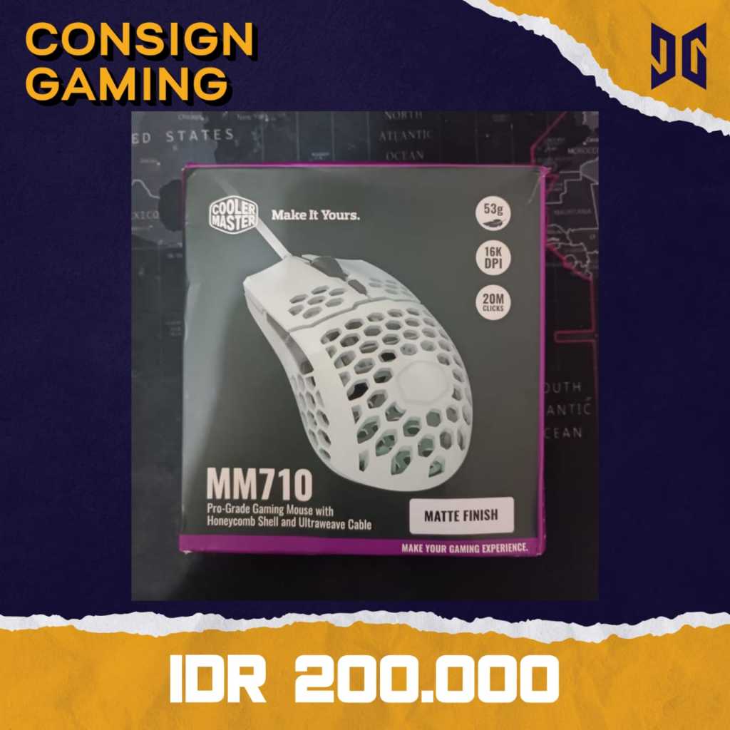 COOLER MASTER MM710 ( CODE : TS004 )