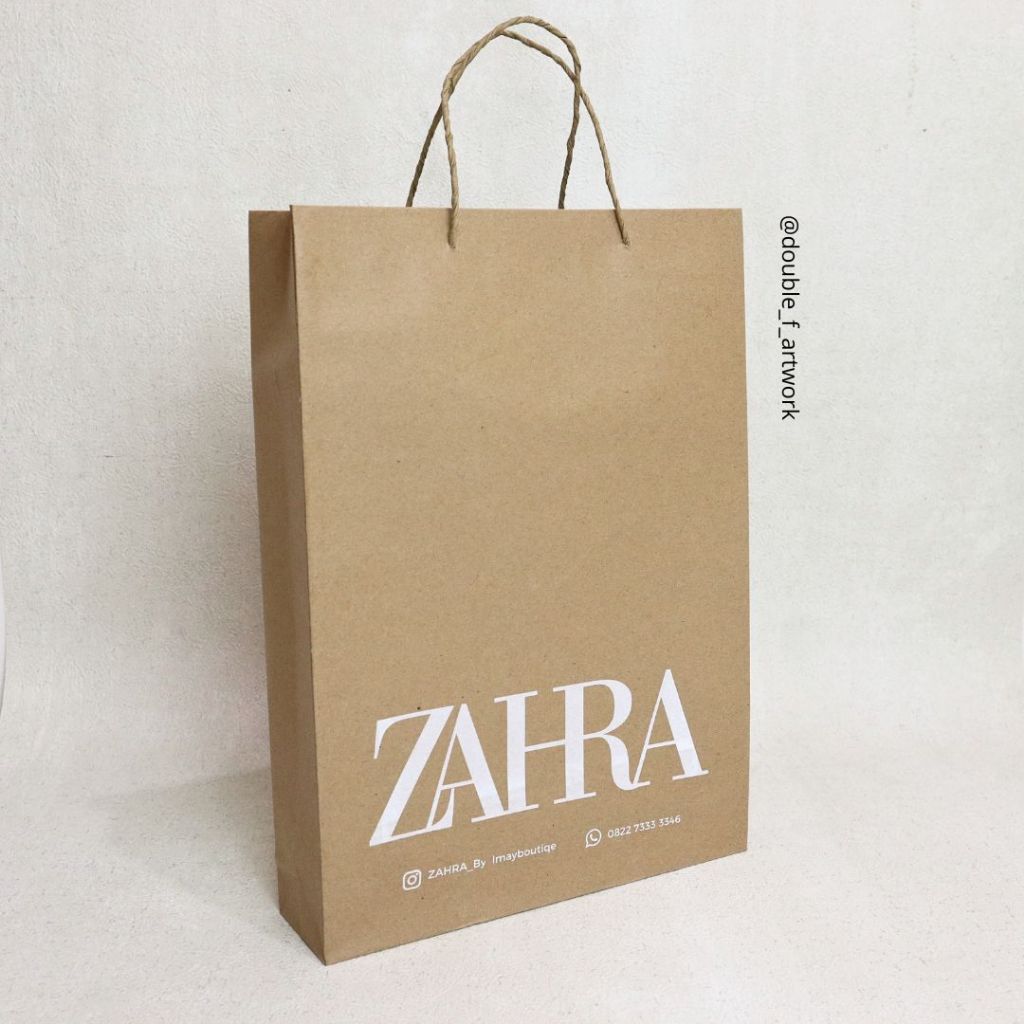 

Paper Bag Tali 3 Ukuran (22x6x32cm)