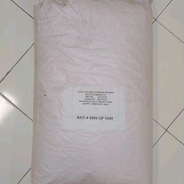 

ORGANIC PSYLLIUM HUSK 98% Pure 25kg