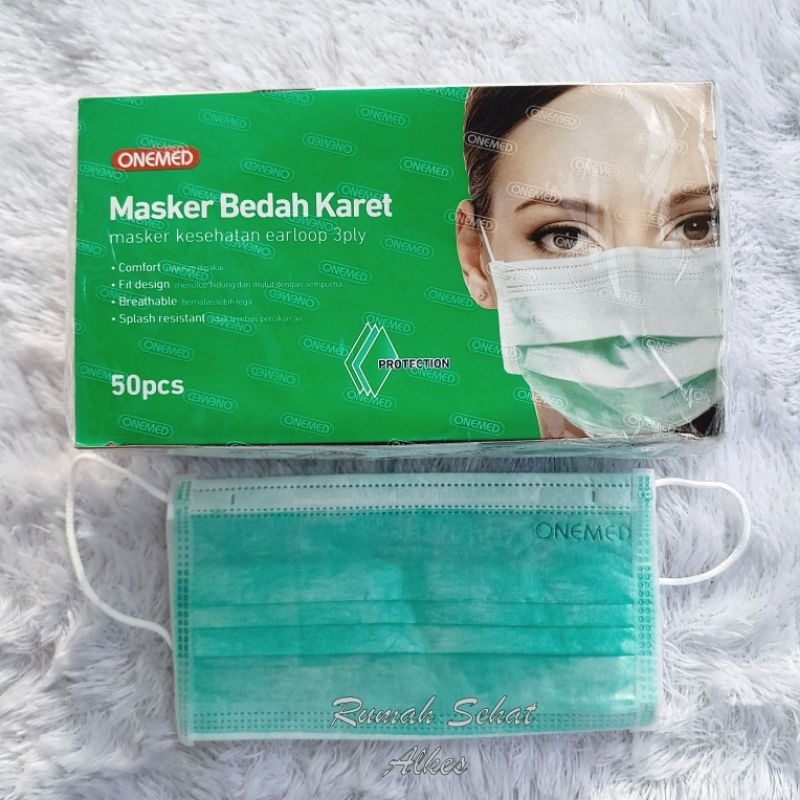 MASKER MEDIS MASKER BEDAH Isi 50 Onemed