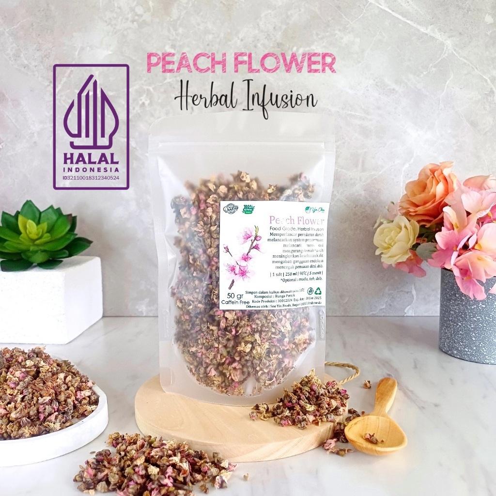 

Peach Flower Tea 50 Gr