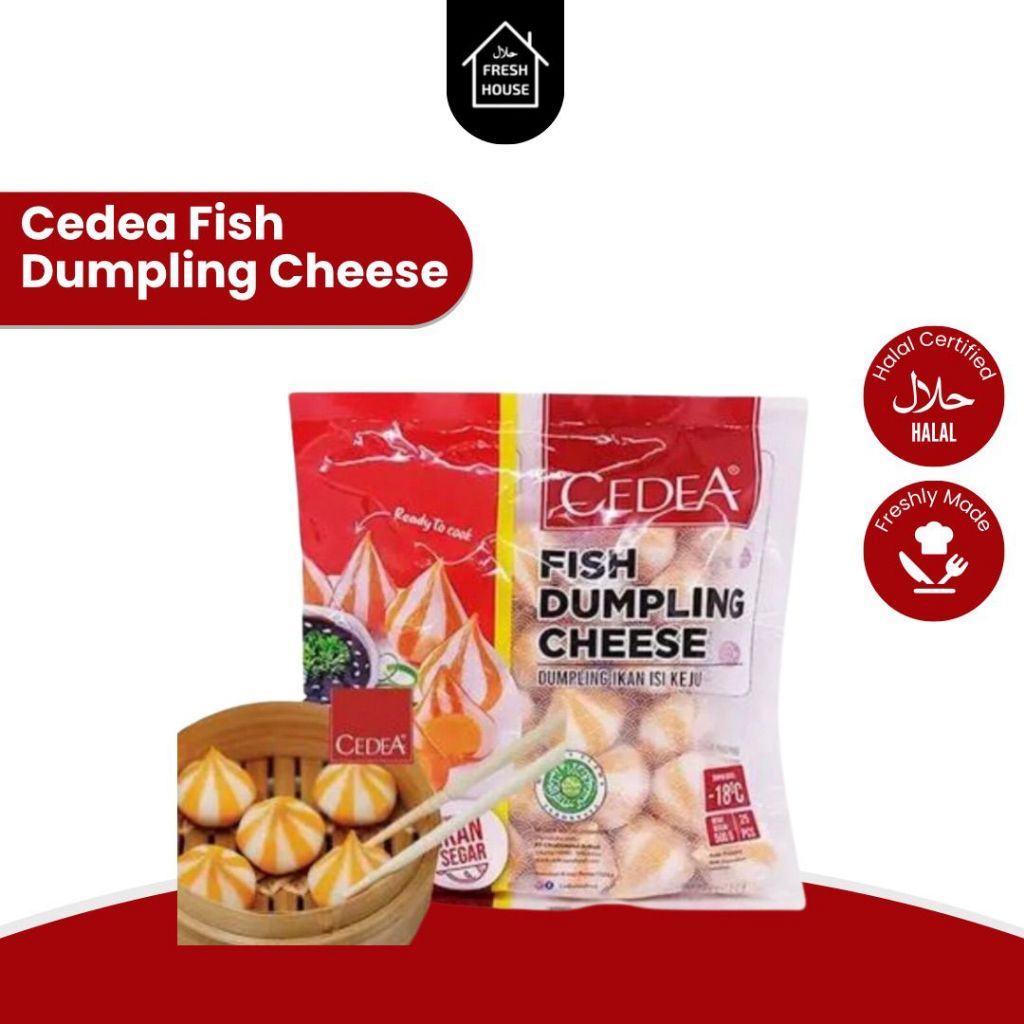 

CEDEA DUMPLING CHEESE / OLAHAN IKAN ISI KEJU