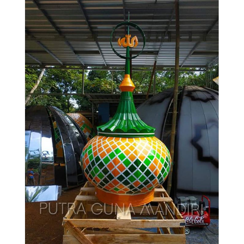 Kubah Masjid Ukuran 1 Meter Besar Badan