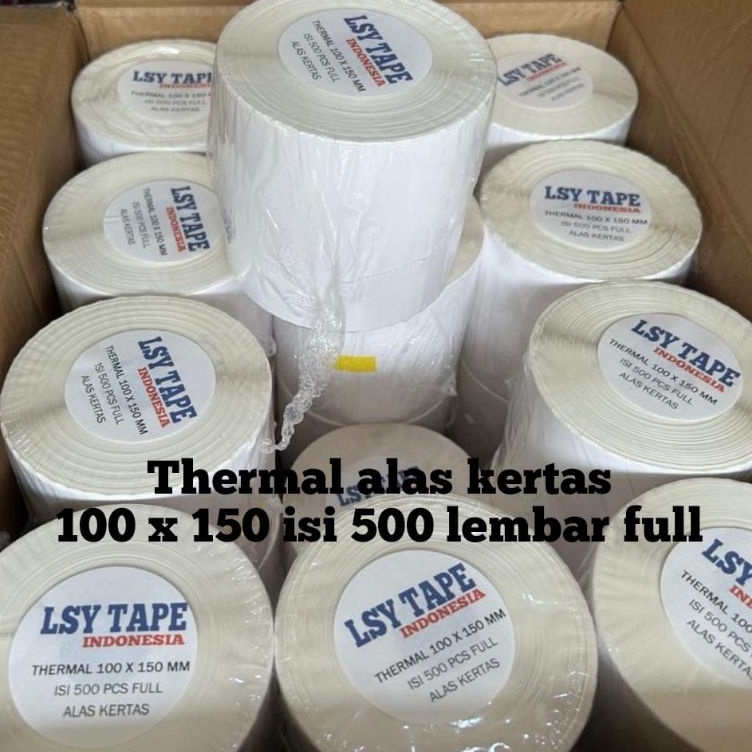 

KODE U7R kertas thermal label barcode 1 x 15 mm A6 isi 5 lembar