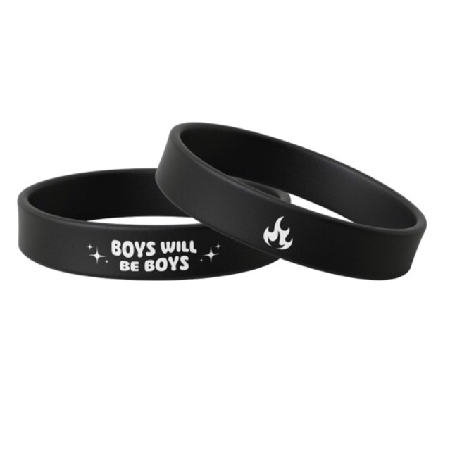 GELANG KARET BRANDED HITAM