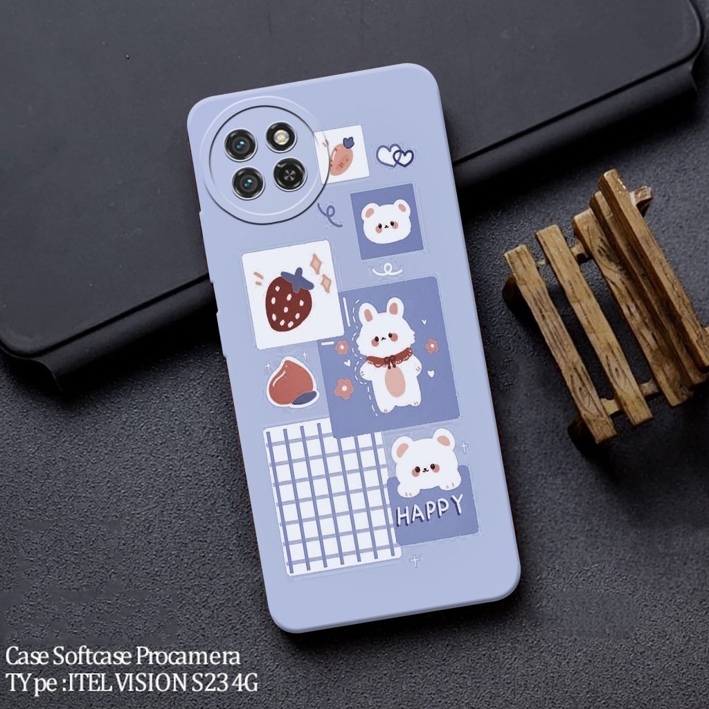 Casing Hp Itel S23 Terbaru - Fashion Case Kucing - Case Hp Itel S23 - Soft Case Hp Itel S23 - Kesing