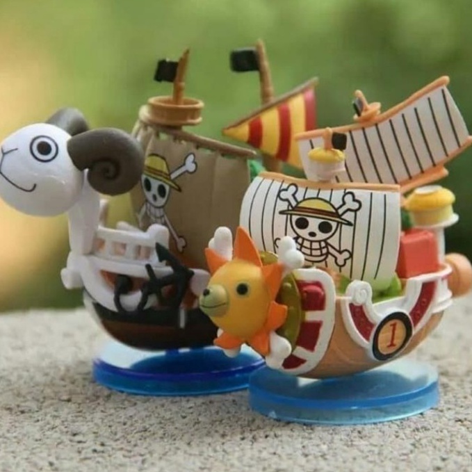 KODE Y26K MINIATUR KAPAL ONE PIECE GOING MERRY THOUSAND SUNNY