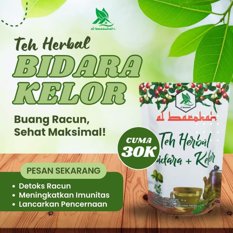 

TEH HERBAL BIDARA +KELOR