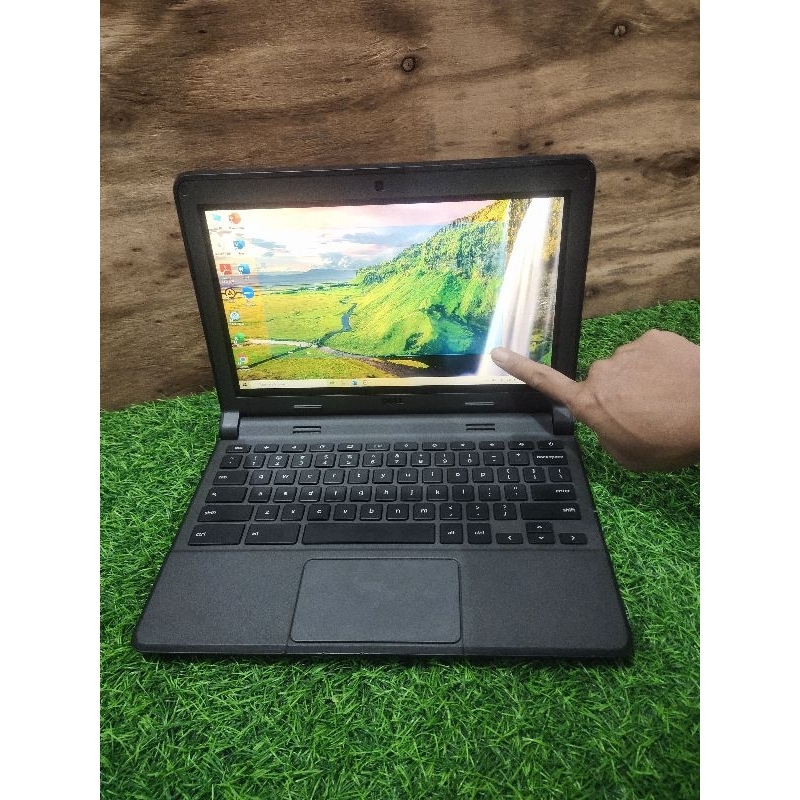 Leptop DELL Chromebook P22T Ram 4GB TouchScren Windows 10 Super murah